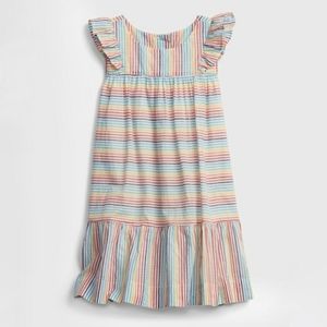 NWT GAP KIDS Rainbow Stripe Dress
